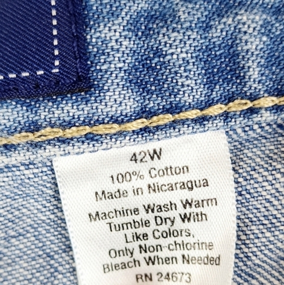 Saddlebred 100% Cotton Denim Shorts - Picture 5 of 7